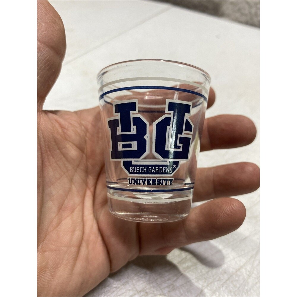 Busch Gardens University Shot Glass BGU